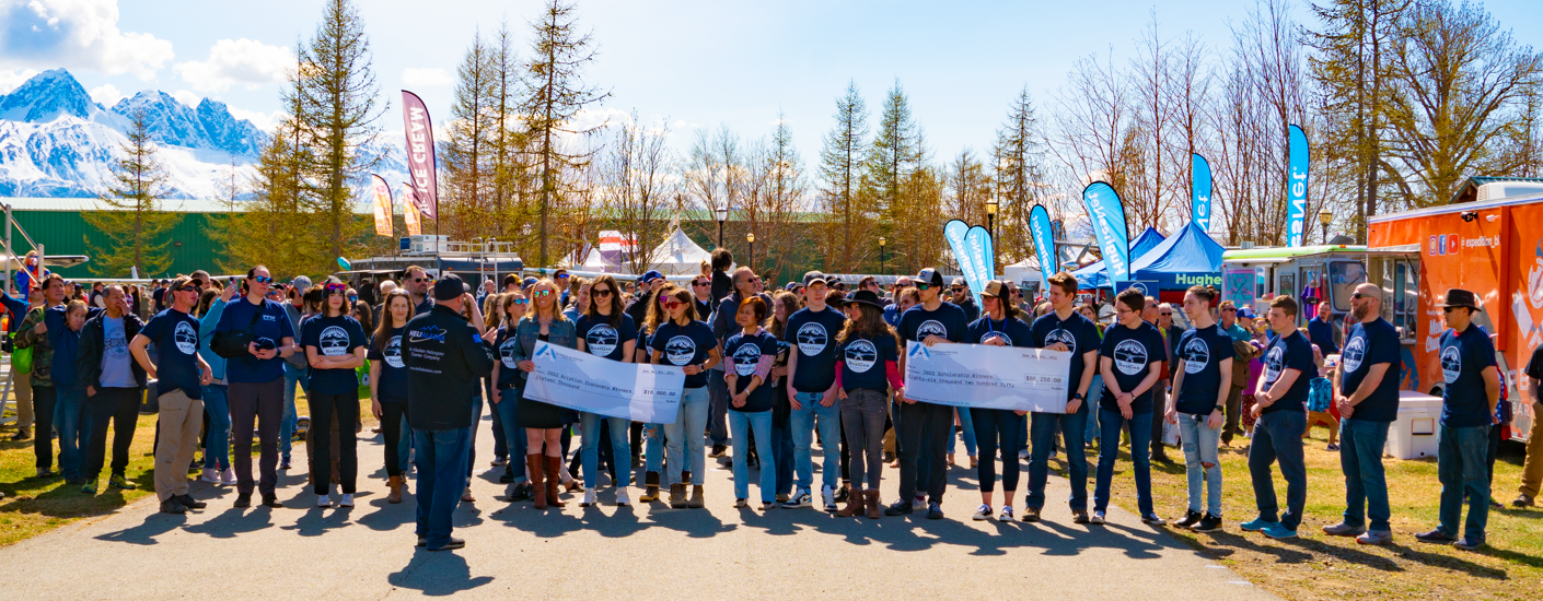 2022 Scholarship Ceremony at the Great Alaska Aviation Gathering